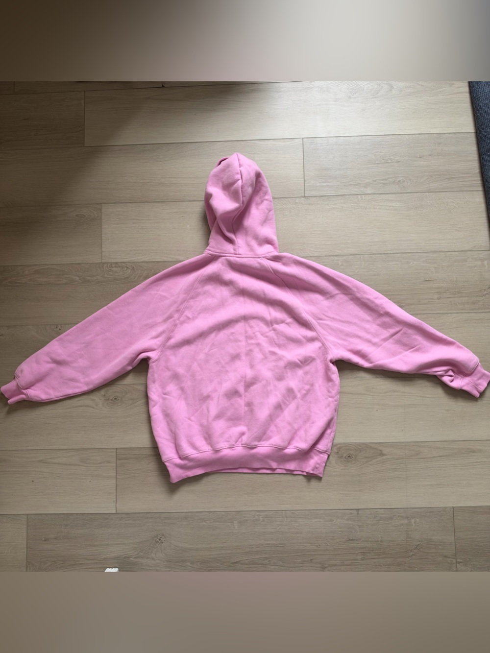 Aritzia Tna Cozy Fleece Perfect Hoodie Pink - Size Small - Picture 7 of 10